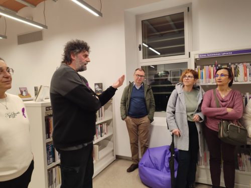 Inauguració de l'exposició col.lectiva Miquel A. Mercader/Carles Canals